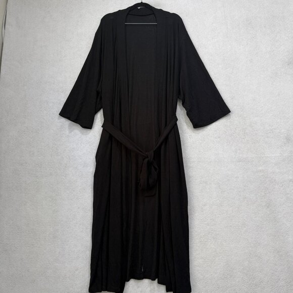 Body love basics sample Robe Women Large Long Belted Lightweight Cardigan Kimono - Picture 1 of 7